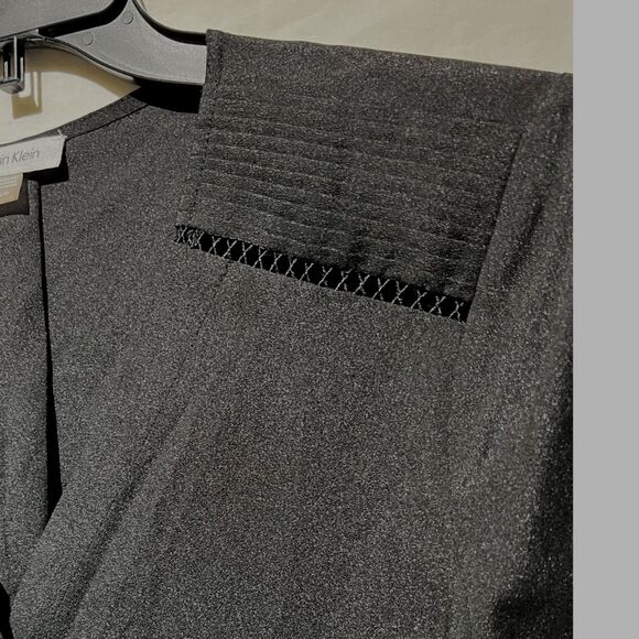 CALVIN KLEIN dressy blouse SIZE LARGE - Picture 4 of 5